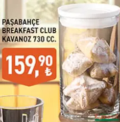 PAŞABAHÇE BREAKFAST CLUB KAVANOZ 730 CC PAŞABAHÇE BREAKFAST CLUB KAVANOZ 730 CC